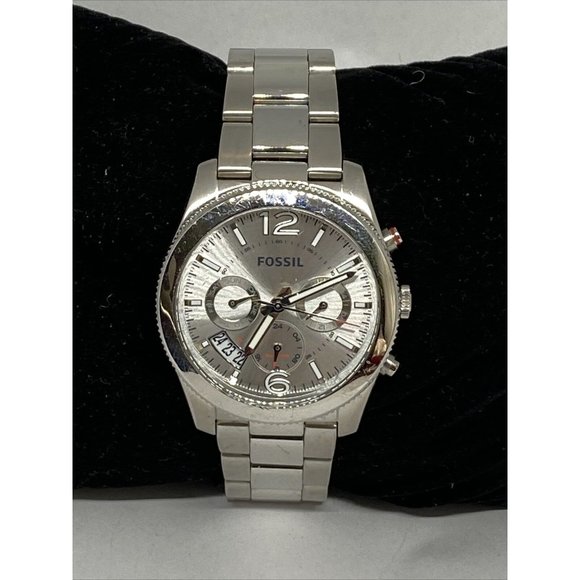 Fossil Perfect Boyfriend ES3883 Womens Stainless S - Picture 1 of 12